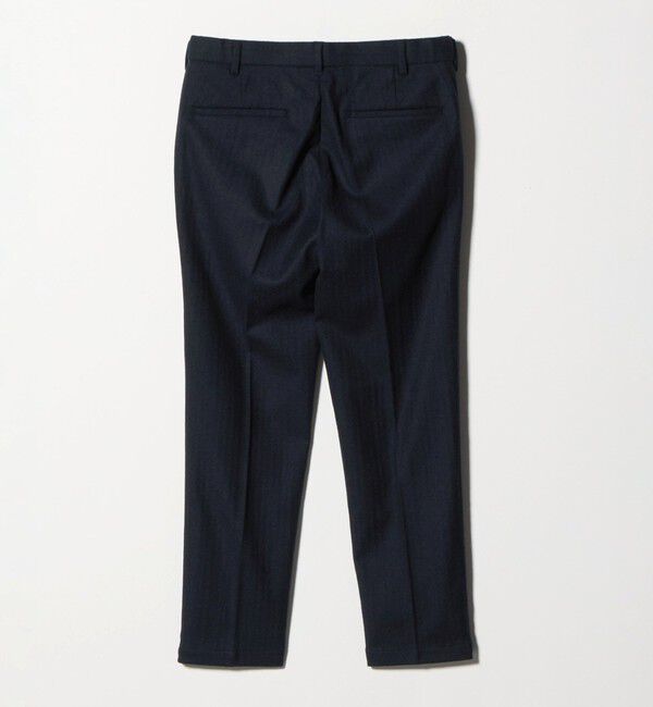 BEAUTY&YOUTH UNITED ARROWS「ストレッチ サキソニー ノープリーツ スリムパンツ セットアップ対応」|チノ|