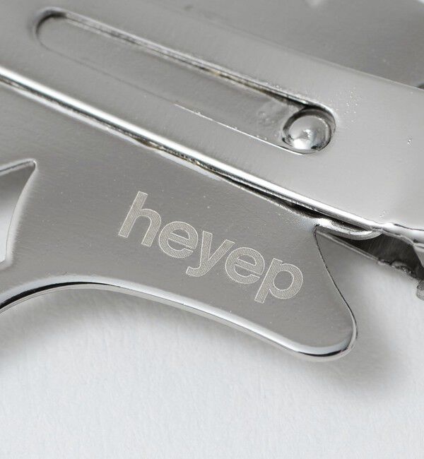 BEAUTY&YOUTH UNITED ARROWS「＜heyep＞Melted Metal フラット クリップ/2P」|ヘアバンド|