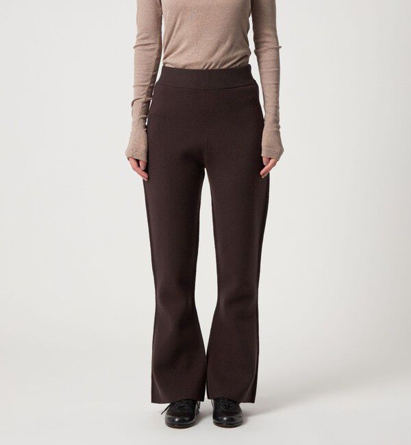 STEVEN ALAN「＜Steven Alan＞ウール カシミヤ フレア パンツ」|チノ|