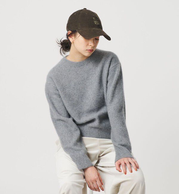 BEAUTY&YOUTH UNITED ARROWS「フォックスカシミヤブレンド クルーネックニットプルオーバー」|ニット・セーター|