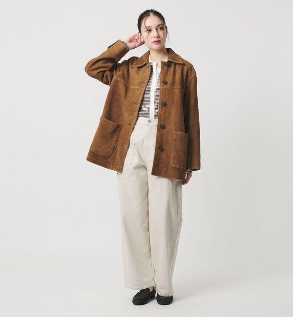 BEAUTY&YOUTH UNITED ARROWS「スエード カバーオール ジャケット」|その他|