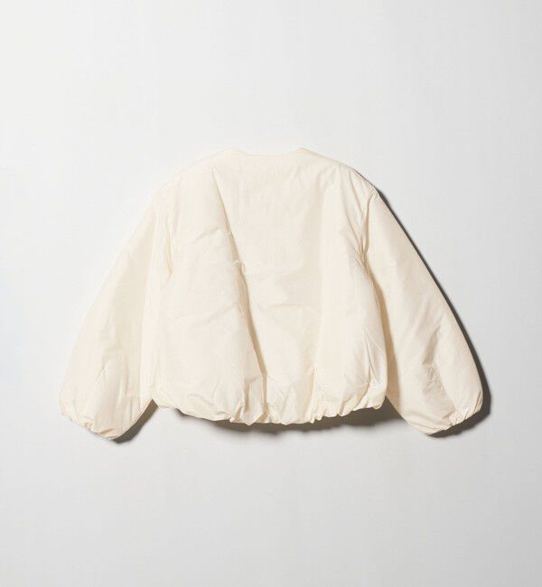 BEAUTY&YOUTH UNITED ARROWS「ポリエステルブレンド ノーカラーバルーンジップブルゾン」|ブルゾン・スタジャン|