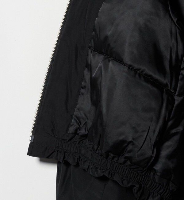 BEAUTY&YOUTH UNITED ARROWS「ポリエステルブレンド ノーカラーバルーンジップブルゾン」|ブルゾン・スタジャン|