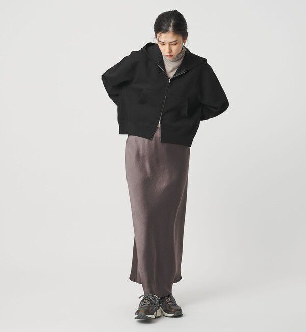 BEAUTY&YOUTH UNITED ARROWS「【WEB限定 Wardrobe DAILY MINIMAL】ダンボールスウェット ダブルジップパーカー」|パーカー|