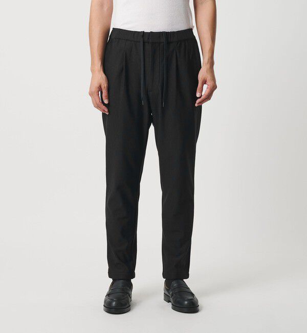 BEAUTY&YOUTH UNITED ARROWS「パーフェクトストレッチ 1プリーツ テーパード イージーパンツ NO.5」|チノ|