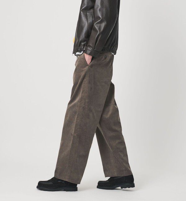BEAUTY&YOUTH UNITED ARROWS「ファイン コーデュロイ ノープリーツ ワイド スラックス NO.10」|その他|
