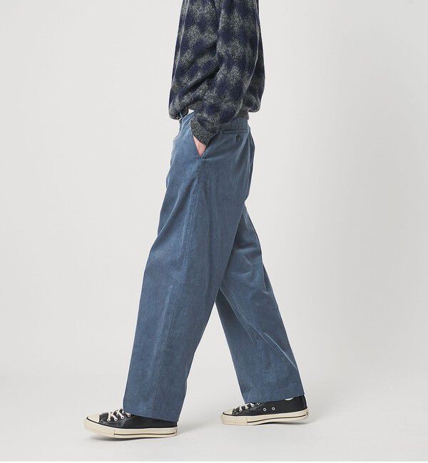 BEAUTY&YOUTH UNITED ARROWS「ファイン コーデュロイ ノープリーツ ワイド スラックス NO.10」|その他|ROYAL