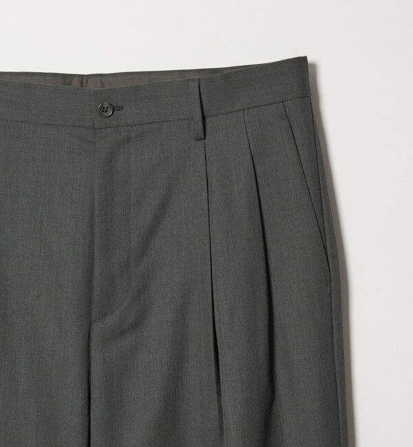 MONKEY TIME「TWツイル 2P ワイド ストレート スラックス」|チノ|