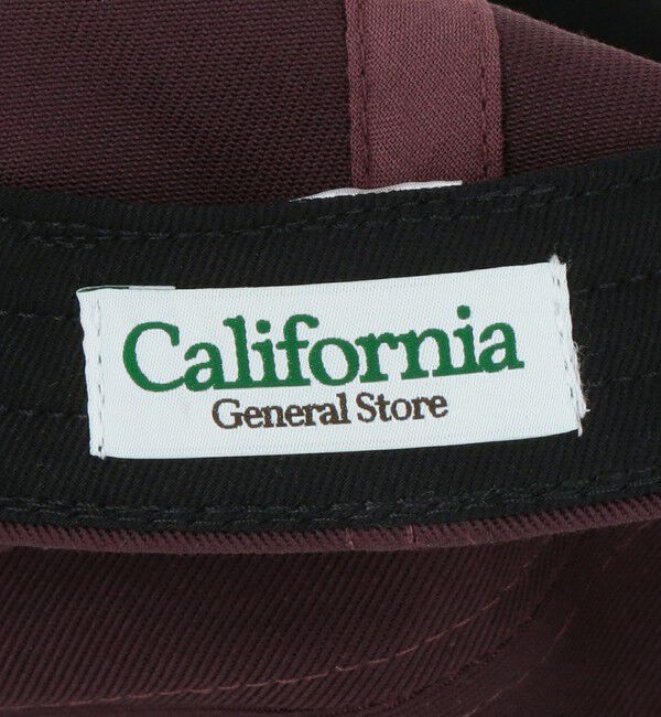California General Store「＜CGS.＞6パネル ロゴ キャップ」|キャップ・キャスケット|