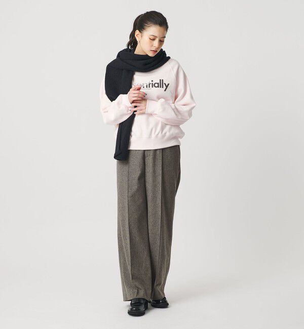 BEAUTY&YOUTH UNITED ARROWS「毛ポリエステル フランネルパンツ」|スラックス|