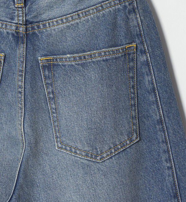 BEAUTY&YOUTH UNITED ARROWS「コットンデニム カーブパンツ」|デニム|