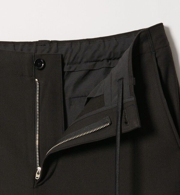 BEAUTY&YOUTH UNITED ARROWS「【WEB限定 WARDROBE SMART】ポリエステル レーヨン アクリル サキソニー スキニー イージーパンツ」|チノ|