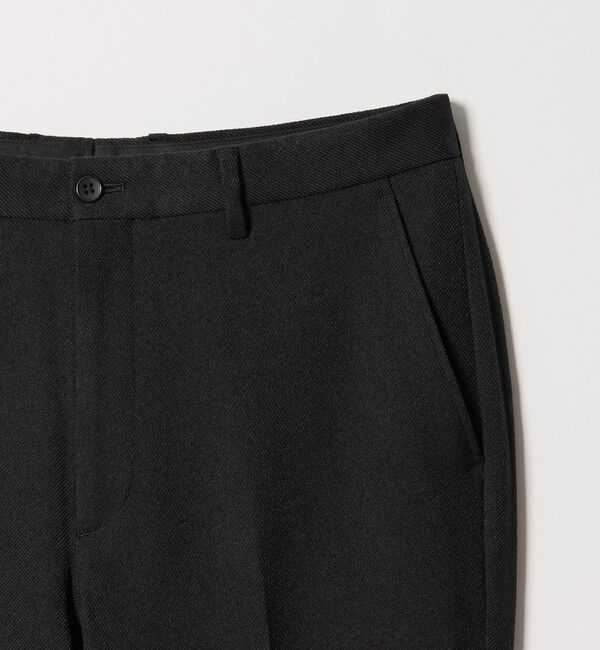 BEAUTY&YOUTH UNITED ARROWS「【WEB限定 WARDROBE SMART】ウールライク ノープリーツ パンツ」|チノ|