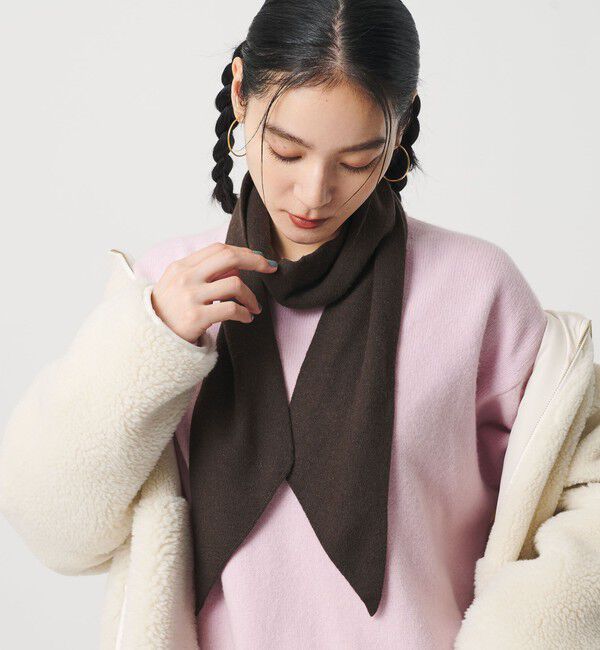 BEAUTY&YOUTH UNITED ARROWS「ウール カシミヤ タイ マフラー」|マフラー|DK.BROWN
