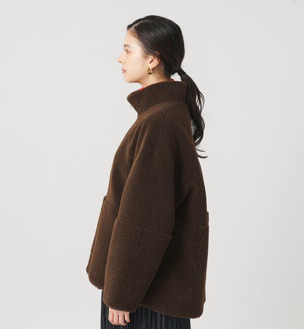 BEAUTY&YOUTH UNITED ARROWS「ボア スタンドカラー ジップブルゾン」|その他|