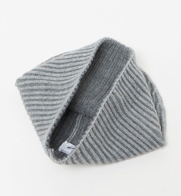BEAUTY&YOUTH UNITED ARROWS「スパンコール リブ ニットキャプ」|ニット帽|