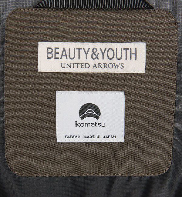 BEAUTY&YOUTH UNITED ARROWS「小松マテーレ スタンドカラー ダウンジャケット 700FP 撥水機能」|ダウン|