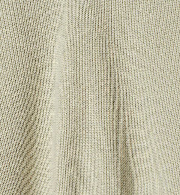 BEAUTY&YOUTH UNITED ARROWS「アゼ スリットVネック ニットプルオーバー ウォッシャブル」|ニット・セーター|