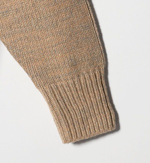 BEAUTY&YOUTH UNITED ARROWS「ミックスカラー ラメ タートルネック ニットプルオーバー」|ニット・セーター|