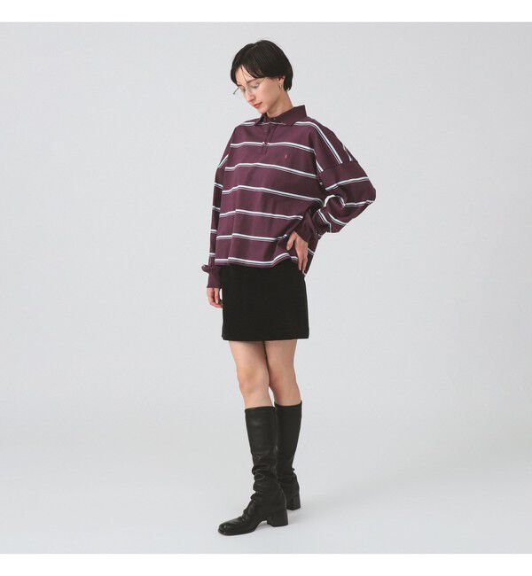 Ray BEAMS 「【別注】Champion / ボーダー ポロシャツ」|ポロシャツ|