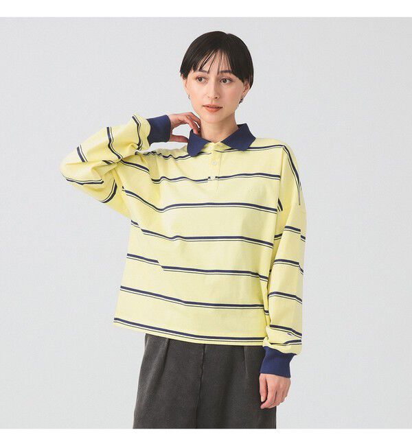 Ray BEAMS 「【別注】Champion / ボーダー ポロシャツ」|ポロシャツ|