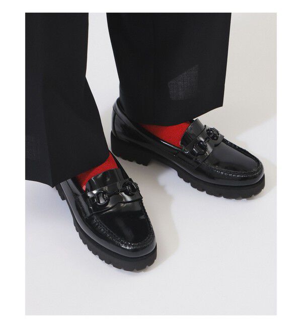 BEAMSBOY「【別注】G.H.Bass / BLACK BIT ローファー」|その他|BLACK