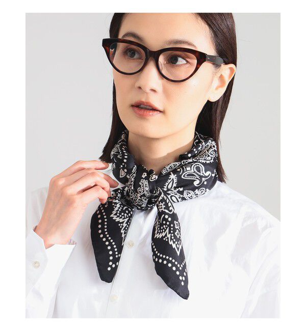 Demi-Luxe BEAMS 「【別注】manipuri / カレイド バンダナ スカーフ」|ストール|