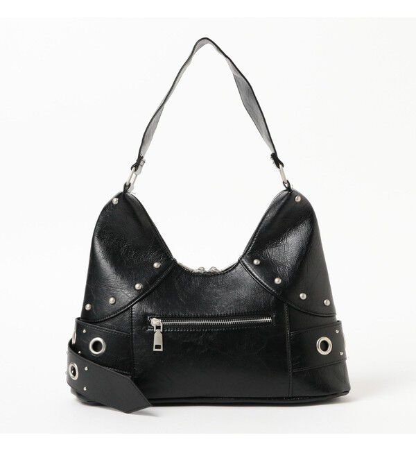 Ray BEAMS 「スタッズ ベルト バッグ」|トートバッグ|