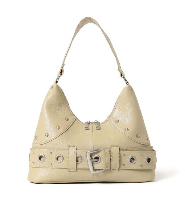 Ray BEAMS 「スタッズ ベルト バッグ」|トートバッグ|