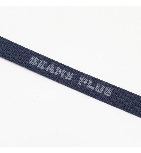 BEAMS PLUS「BEAMS PLUS / コットンキャンバス プレートベルト」|ベルト|