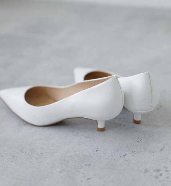 quaranciel「quaranciel: レザー ヒール パンプス」|パンプス|