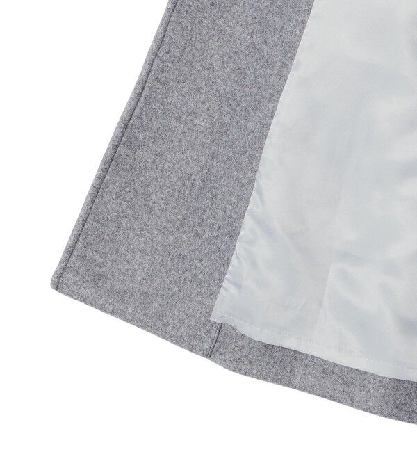 SHIPS for women「【WEB限定】〈手洗い可能〉ウール ライク ジャージー メルトン 2WAY Pコート」|ピーコート|