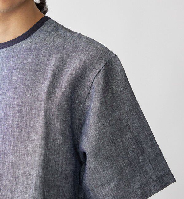 SHIPS「SHIPS: Herdmans リネン 2WAY プルオーバー Tシャツ」|Tシャツ・カットソー|