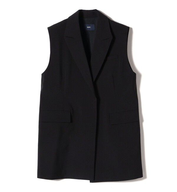 SHIPS for women「ウール混 ボックス テーラード ジレ」|ベスト・ジレ|