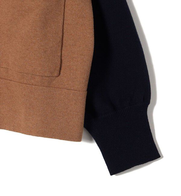 SHIPS for women「【WEB限定】〈手洗い可能〉配色 ポケット カーディガン」|カーディガン|