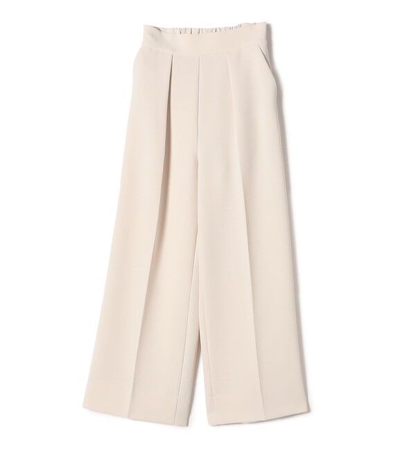 SHIPS for women「troisiemeCHACO:ワイド パンツ（セレモニー対応可）」|スラックス|