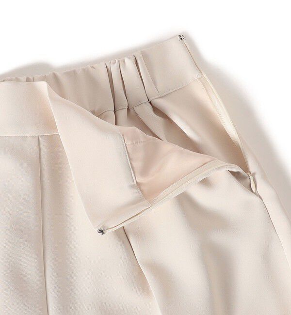 SHIPS for women「troisiemeCHACO:ワイド パンツ（セレモニー対応可）」|スラックス|