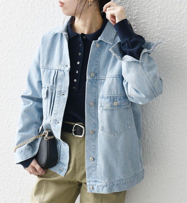 SHIPS any「《一部追加予約》SHIPS any:〈洗濯機可能〉デニム ジャケット［SHIPS any DENIM］」|デニムジャケット|