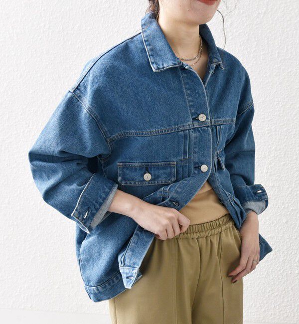 SHIPS any「《一部追加予約》SHIPS any:〈洗濯機可能〉デニム ジャケット［SHIPS any DENIM］」|デニムジャケット|