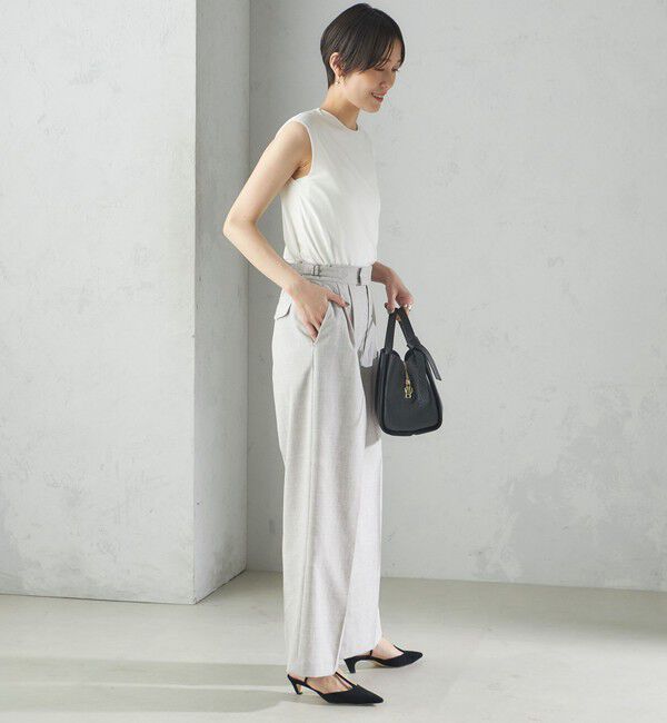 SHIPS for women「〈手洗い可能〉SORONA(R) 2WAY タンクトップ」|タンクトップ|