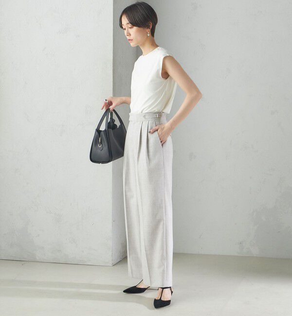 SHIPS for women「〈手洗い可能〉SORONA(R) 2WAY タンクトップ」|タンクトップ|