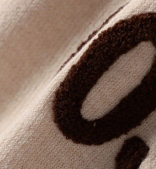 SHIPS for women「【WEB限定】〈手洗い可能〉サガラ 刺繍 ロゴ ニット プルオーバー」|ニット・セーター|