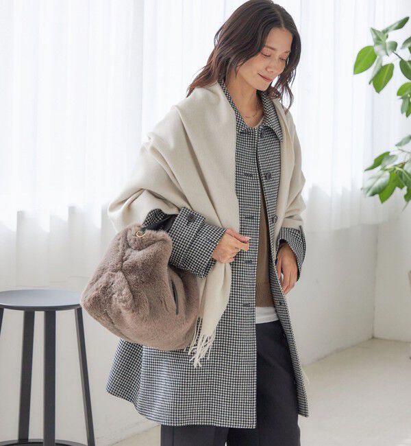 SHIPS for women「ウール カシミヤ ウォッシャブル ストール」|ストール|