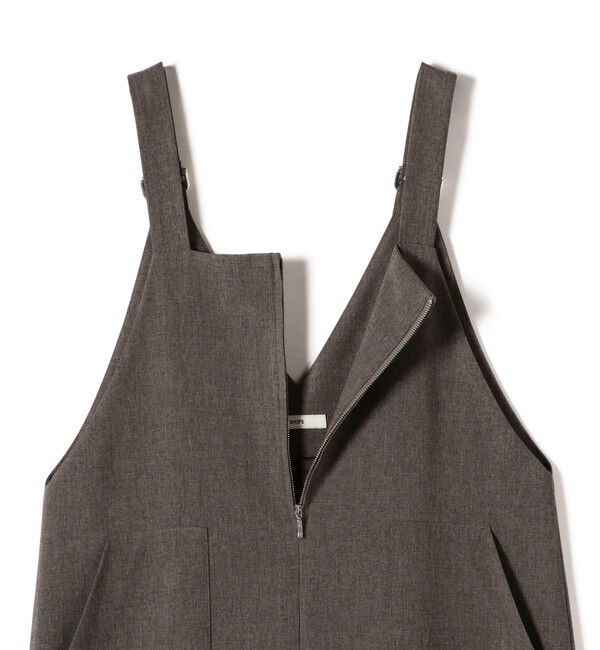 SHIPS for women「〈手洗い可能〉フロント ジップ ジャンパー スカート」|ジャンパースカート|