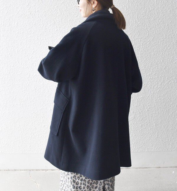 SHIPS any「SHIPS any: カシミヤ ミックス スタンドカラー ミドル コート」|その他|
