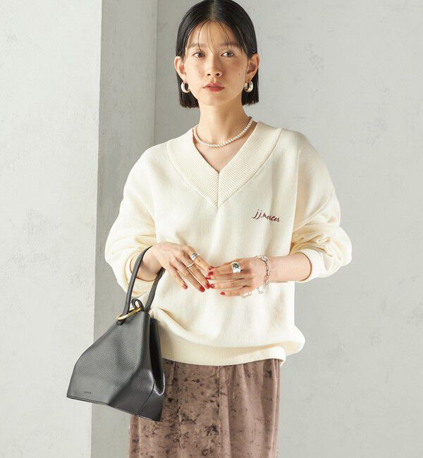 SHIPS for women「【SHIPS別注】J.J MERCER:〈洗濯機可能〉Vネック ニット」|ニット・セーター|