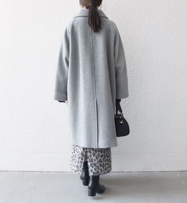 SHIPS any「SHIPS any: PURE WOOL スタンド ＆ ビッグカラー コート」|その他|