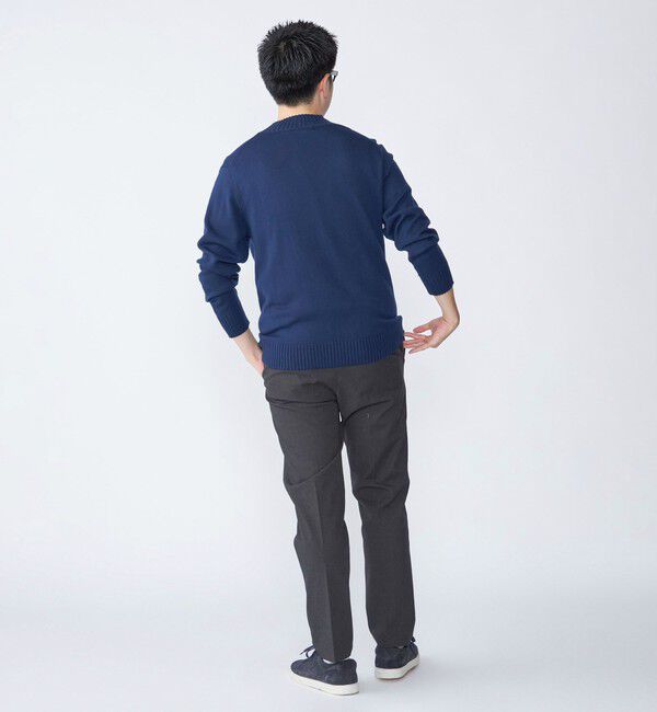 SHIPS「SHIPS:〈手洗い可能〉9ゲージ コンフォート モックネック プルオーバー ニット」|ニット・セーター|