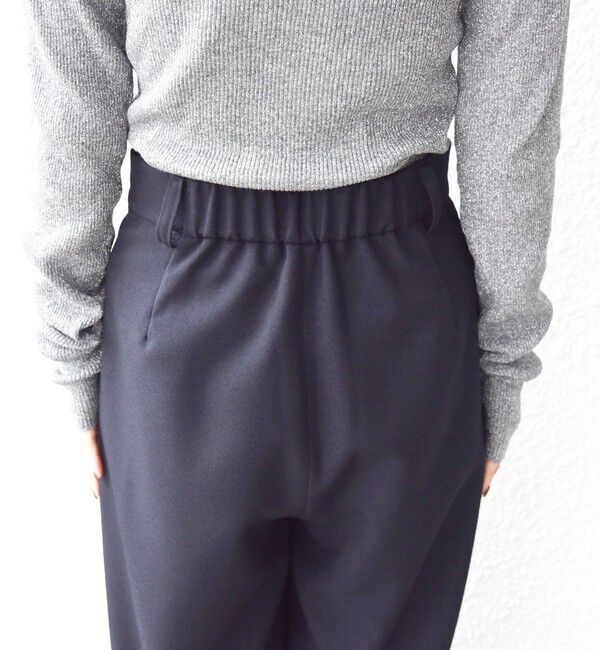 SHIPS for women「〈洗濯機可能〉ウールライク ポケット デザイン ワイド パンツ」|その他|