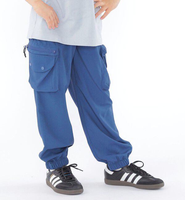 SHIPS KIDS「SHIPS KIDS:100～130cm / サーパスドライ ユーティリティ カーゴ パンツ」|カーゴ|